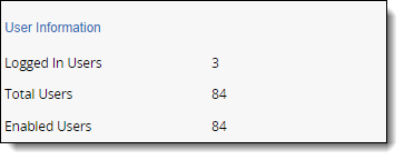 Instance details user information