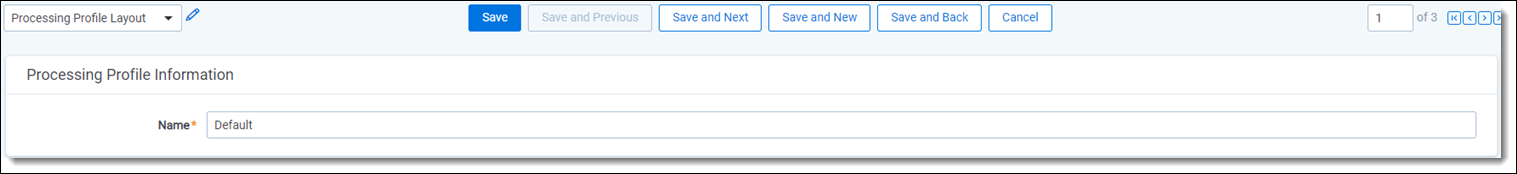 Processing profile information