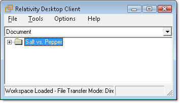 Example of folder in RDC