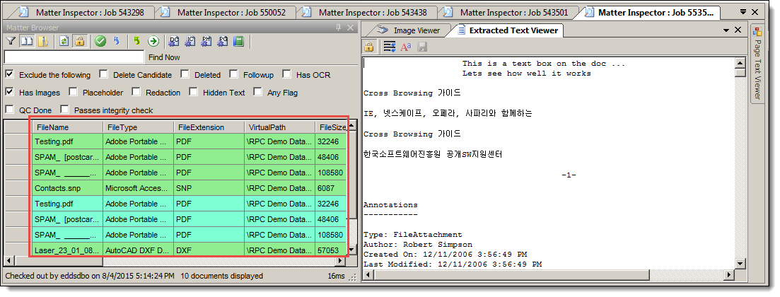 QC'd non-image files as green