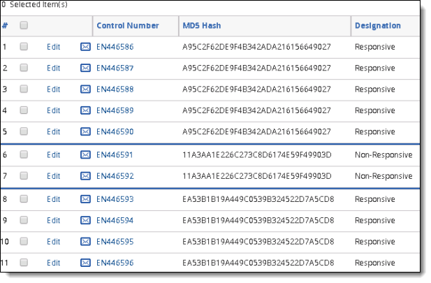 An image of the final coding values for the propagation example, after running the script again with a different Overwrite Child Values setting.