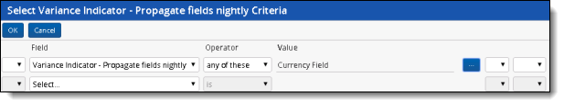 An image of the criterion for the condition value of the saved search.