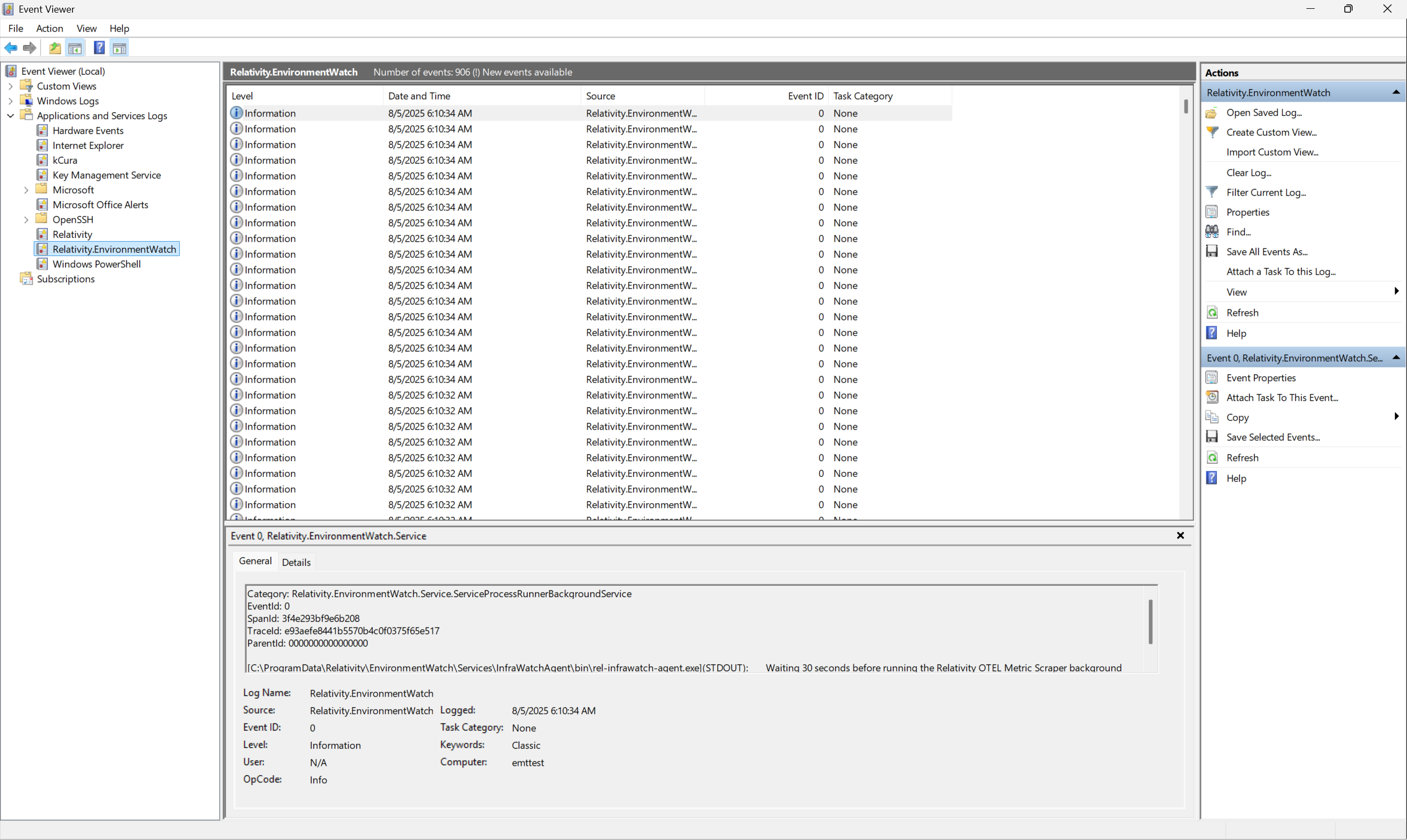 Environment Watch Monitoring Agent and Open Telemetry Collector ...