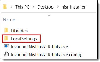 Paste Into Local Settings