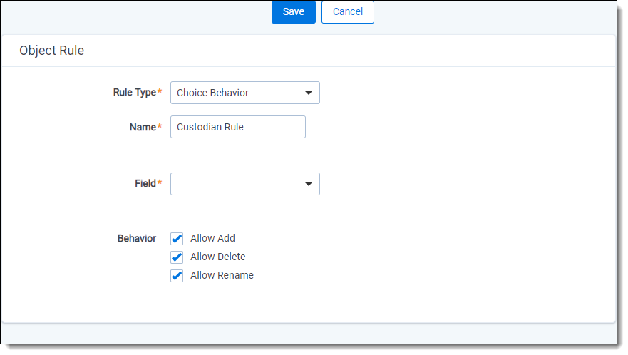Selecting Choice Behavior