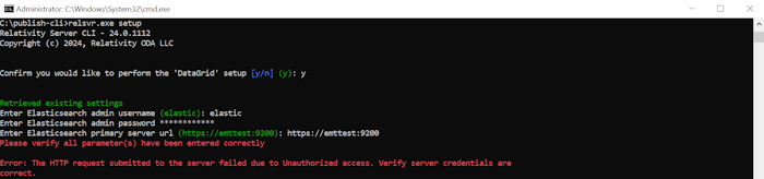 DataGrid Unauthorized Error