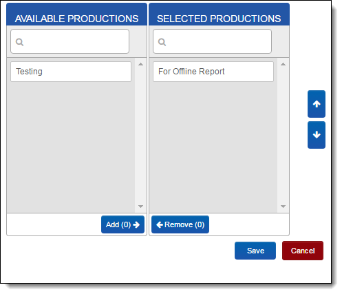 Selecting a production order precedence